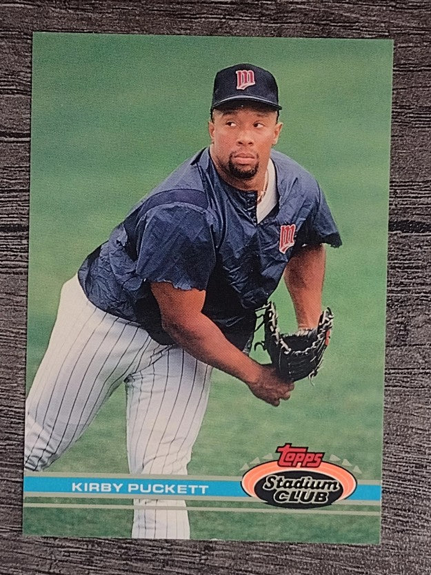 1991 Stadium Club #110 Kirby Puckett