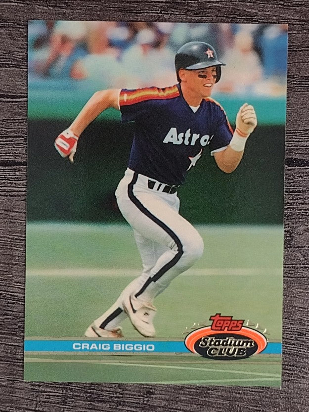 1991 Stadium Club #176 Craig Biggio