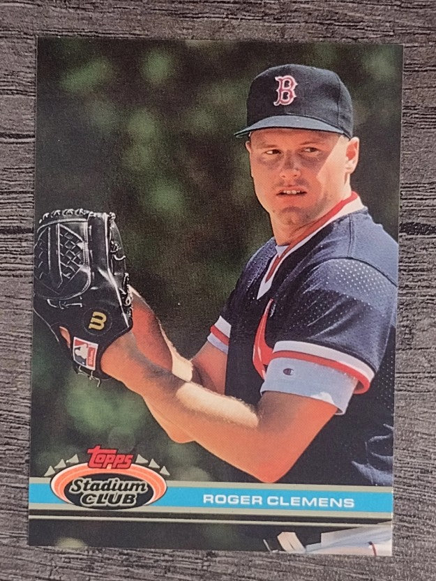 1991 Stadium Club #309 Roger Clemens