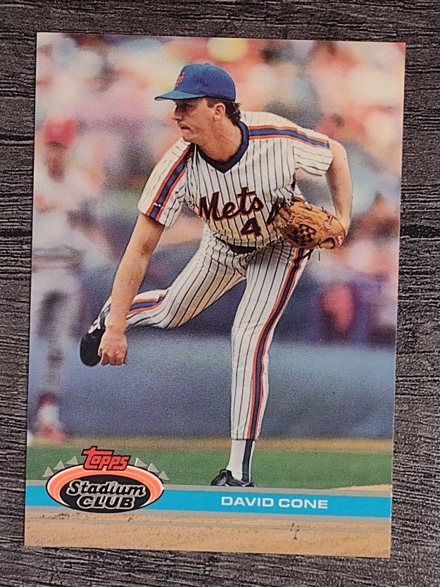1991 Stadium Club #367 David Cone