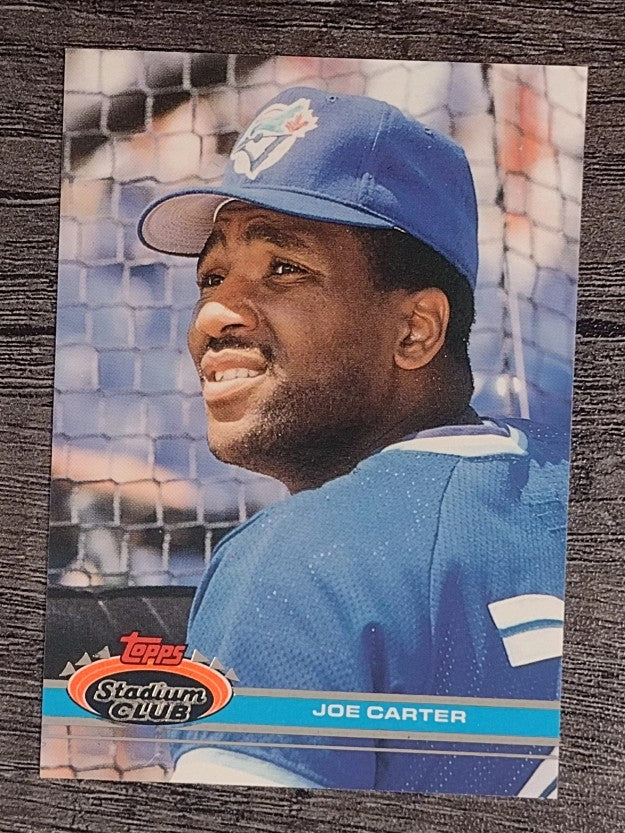 1991 Stadium Club #513 Joe Carter