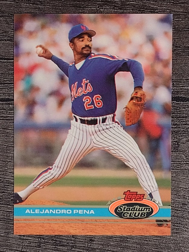 1991 Stadium Club #583 Alejandro Pena