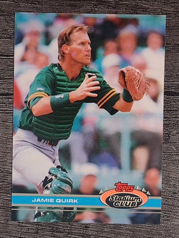 1991 Stadium Club #573 Jamie Quirk