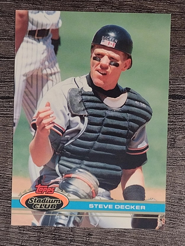 1991 Stadium Club #569 Steve Decker RC