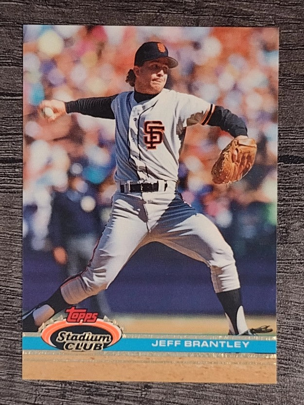 1991 Stadium Club #567 Jeff Brantley