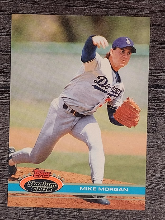 1991 Stadium Club #562 Mike Morgan