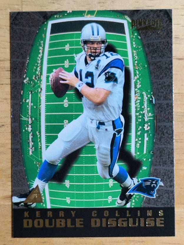 1996 Pinnacle Double Disguise #10 Kerry Collins/Dan Marino