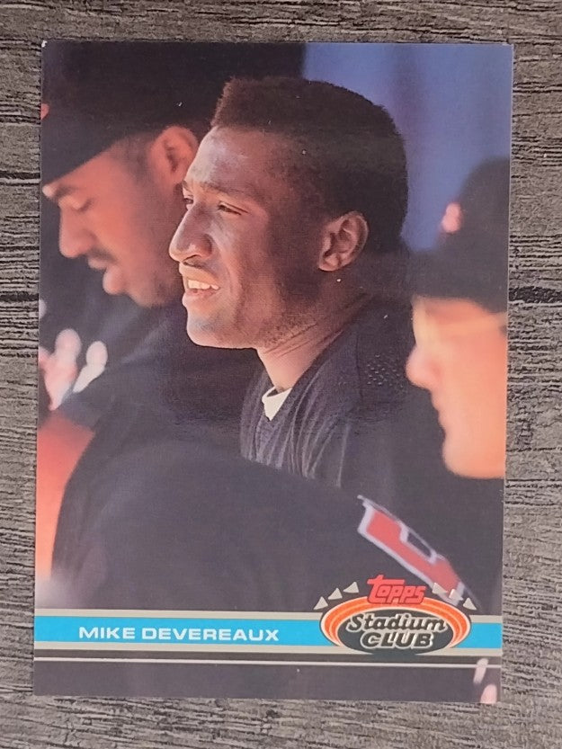 1991 Stadium Club #555 Mike Devereaux