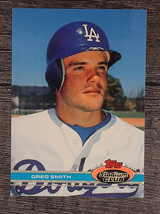 1991 Stadium Club #554 Greg Smith
