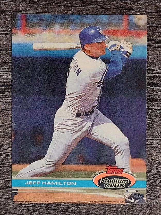 1991 Stadium Club #550 Jeff Hamilton