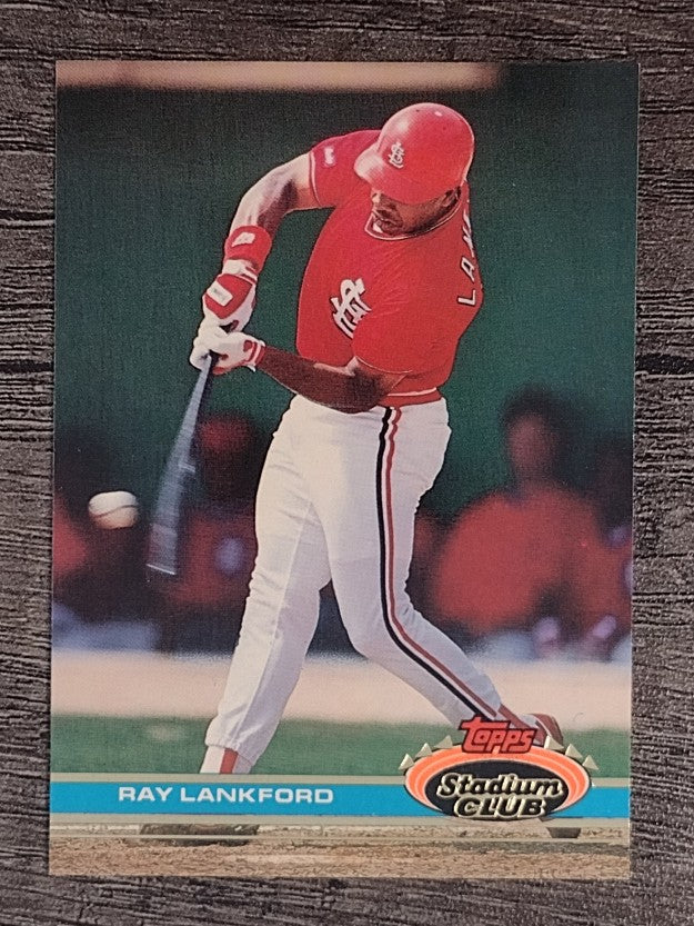 1991 Stadium Club #537 Ray Lankford