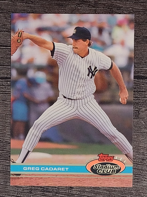 1991 Stadium Club #536 Greg Cadaret