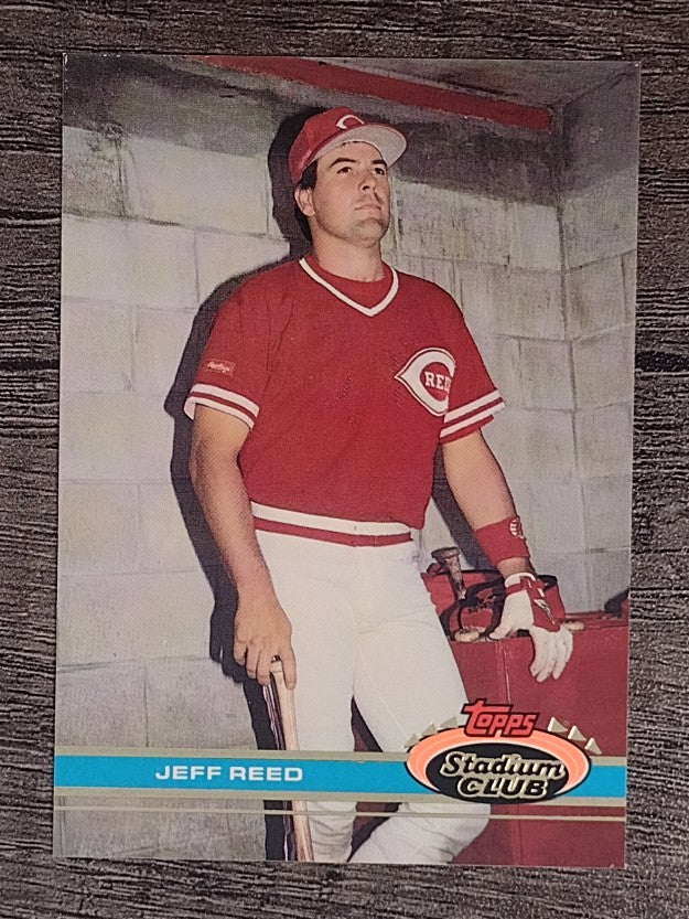 1991 Stadium Club #534 Jeff Reed