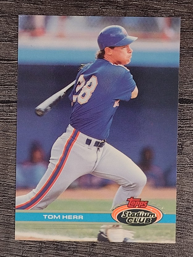 1991 Stadium Club #532 Tom Herr