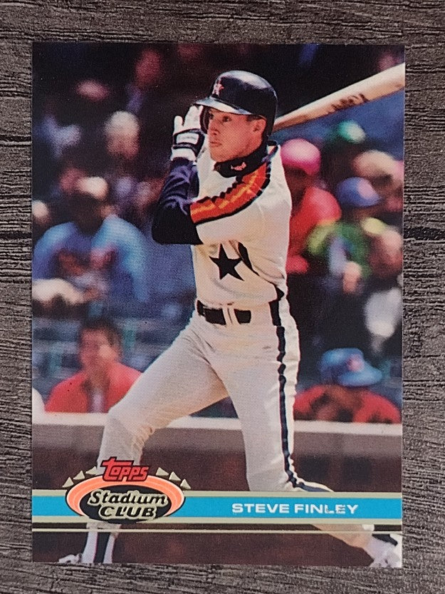 1991 Stadium Club #376 Steve Finley