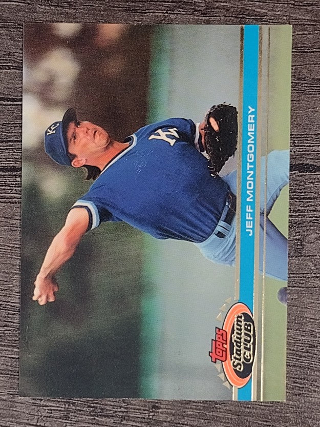 1991 Stadium Club #369 Jeff Montgomery