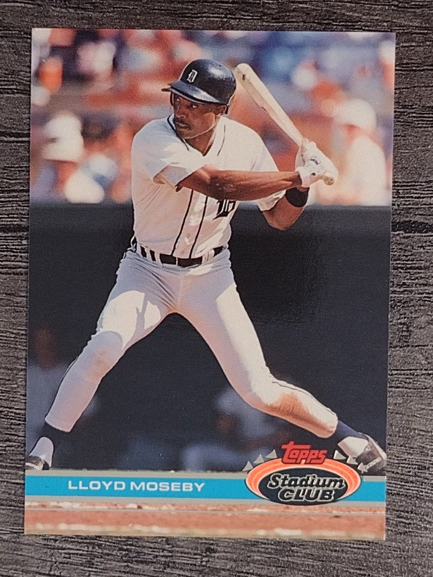 1991 Stadium Club #364 Lloyd Moseby