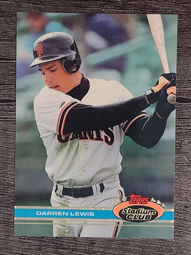 1991 Stadium Club #362 Darren Lewis
