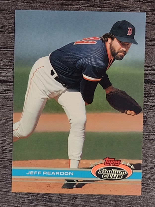 1991 Stadium Club #354 Jeff Reardon