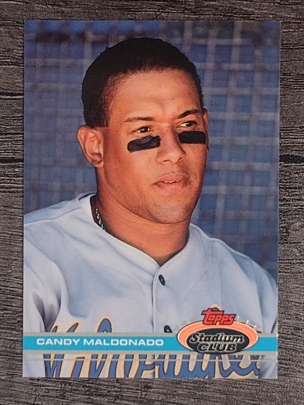 1991 Stadium Club #350 Candy Maldonado
