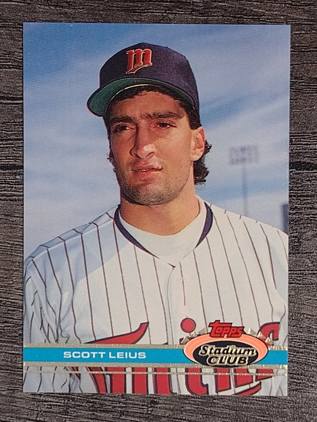 1991 Stadium Club #338 Scott Leius