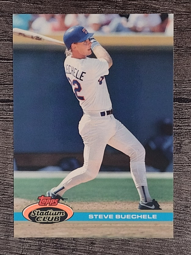 1991 Stadium Club #337 Steve Buechele