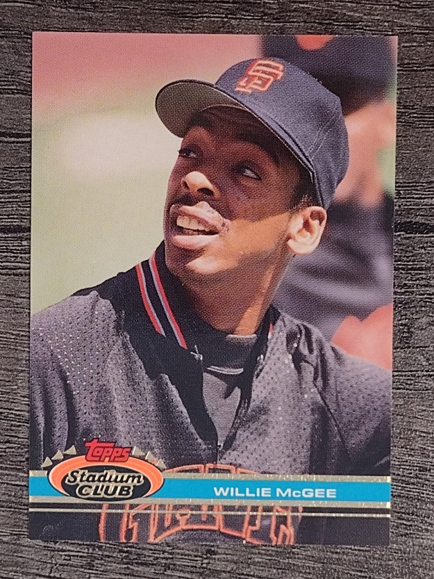 1991 Stadium Club #335 Willie McGee