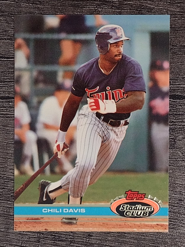 1991 Stadium Club #329 Chili Davis