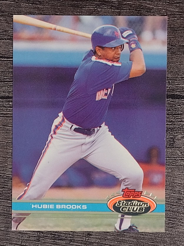 1991 Stadium Club #325 Hubie Brooks