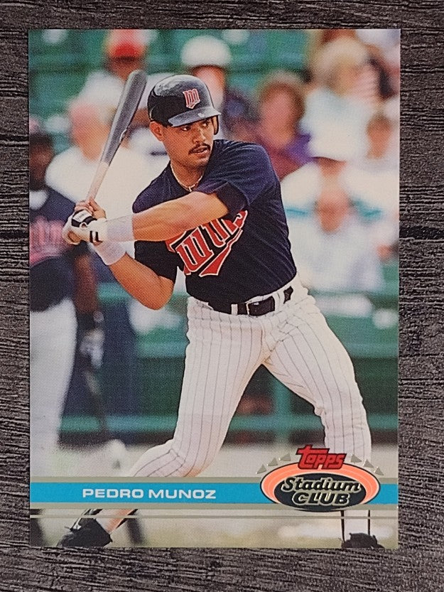 1991 Stadium Club #318 Pedro Munoz RC