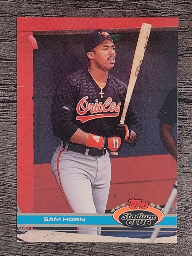 1991 Stadium Club #316 Sam Horn