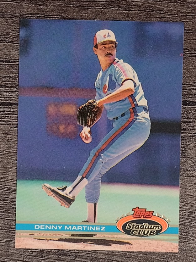 1991 Stadium Club #273 Dennis Martinez