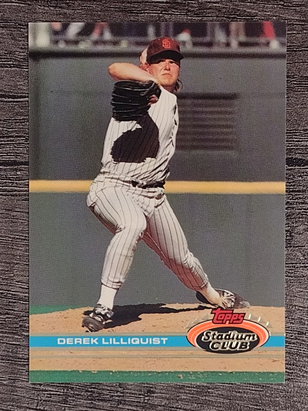 1991 Stadium Club #268 Derek Lilliquist