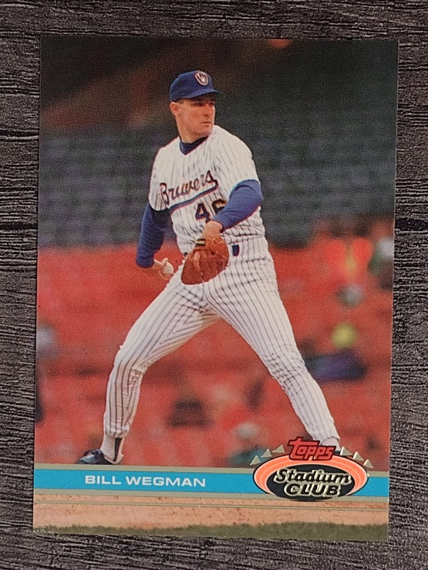 1991 Stadium Club #398 Bill Wegman