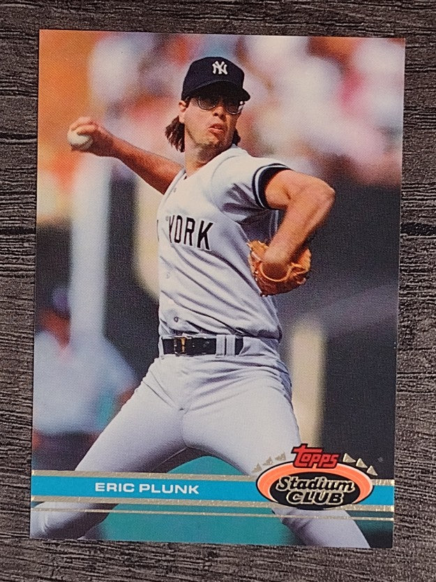 1991 Stadium Club #529 Eric Plunk