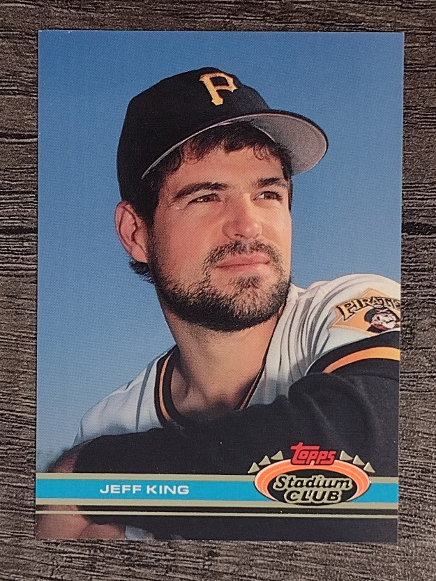 1991 Stadium Club #528 Jeff King