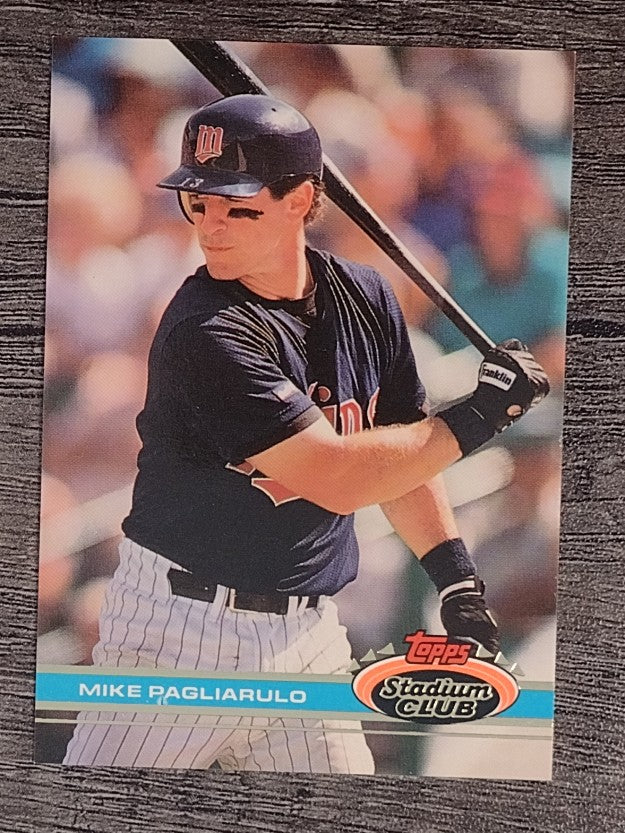 1991 Stadium Club #522 Mike Pagliarulo