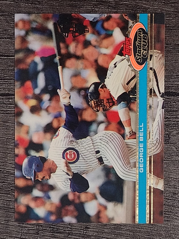 1991 Stadium Club #504 George Bell
