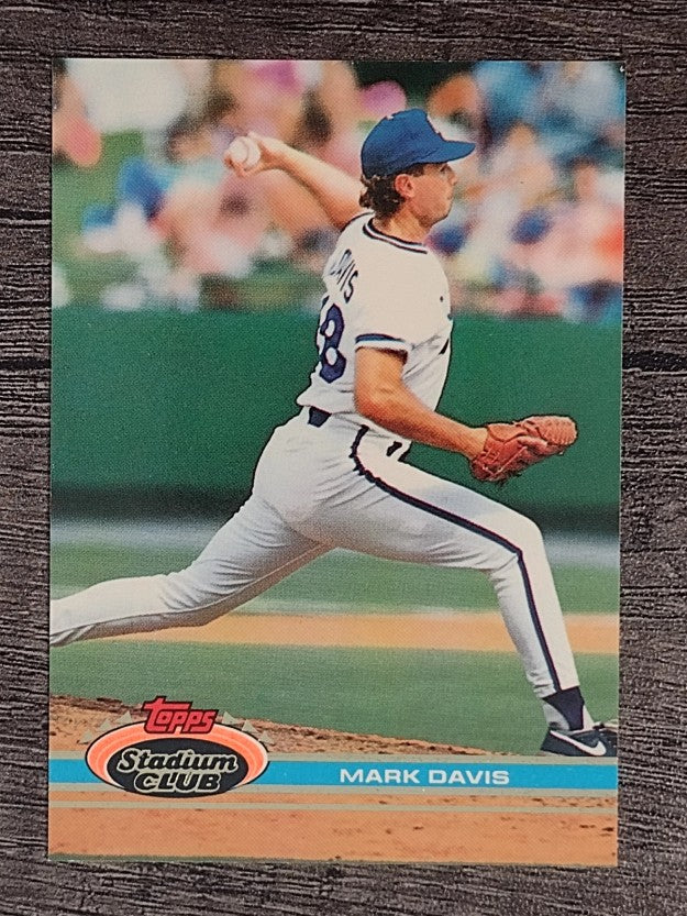 1991 Stadium Club #136 Mark Davis