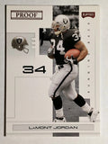 2007 Playoff NFL Playoffs Red Proof #71 LaMont Jordan