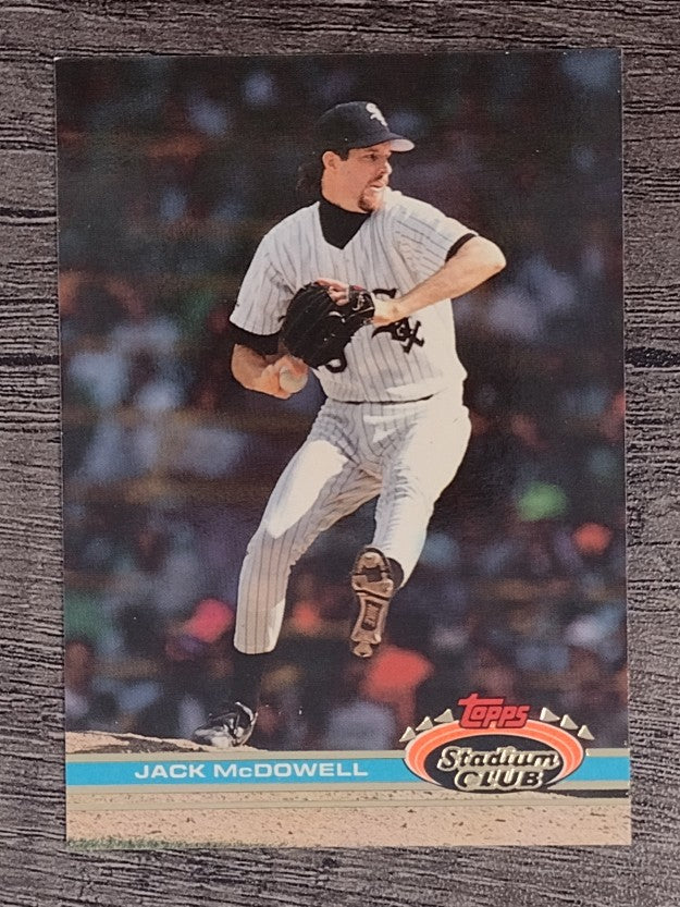 1991 Stadium Club #87 Jack McDowell