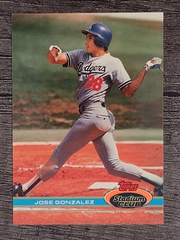 1991 Stadium Club #208 Jose Gonzalez