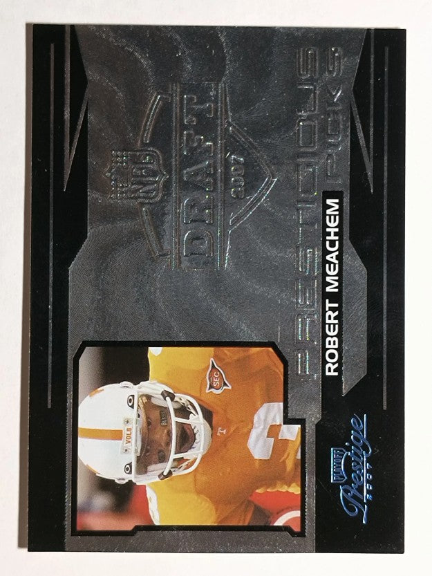 2007 Playoff Prestige Prestigious Picks Black #3 Robert Meachem
