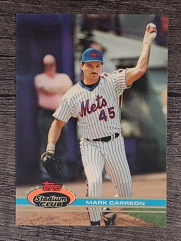 1991 Stadium Club #196 Mark Carreon