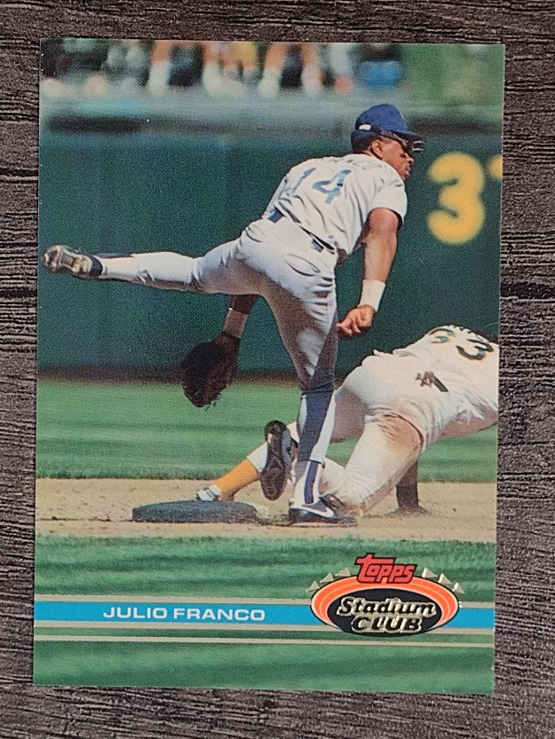 1991 Stadium Club #173 Julio Franco