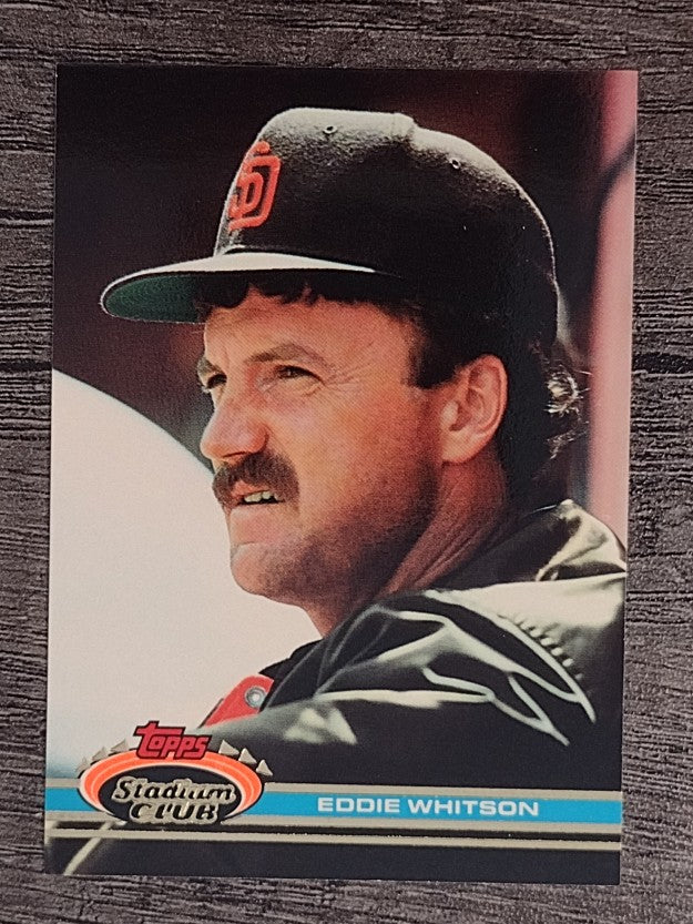 1991 Stadium Club #246 Eddie Whitson