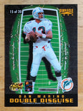 1996 Pinnacle Double Disguise #15 Brett Favre/Dan Marino