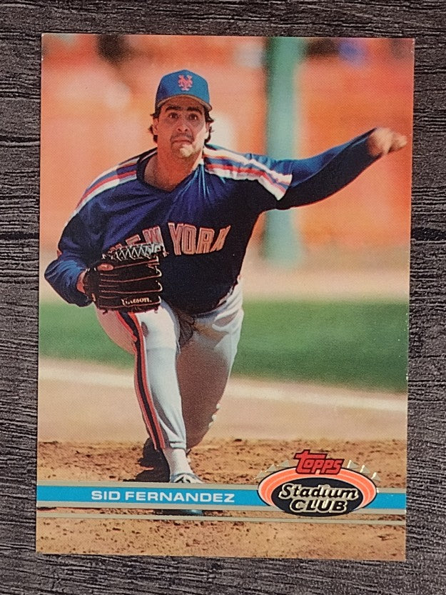1991 Stadium Club #225 Sid Fernandez