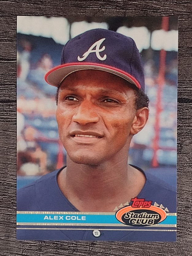 1991 Stadium Club #392 Alex Cole