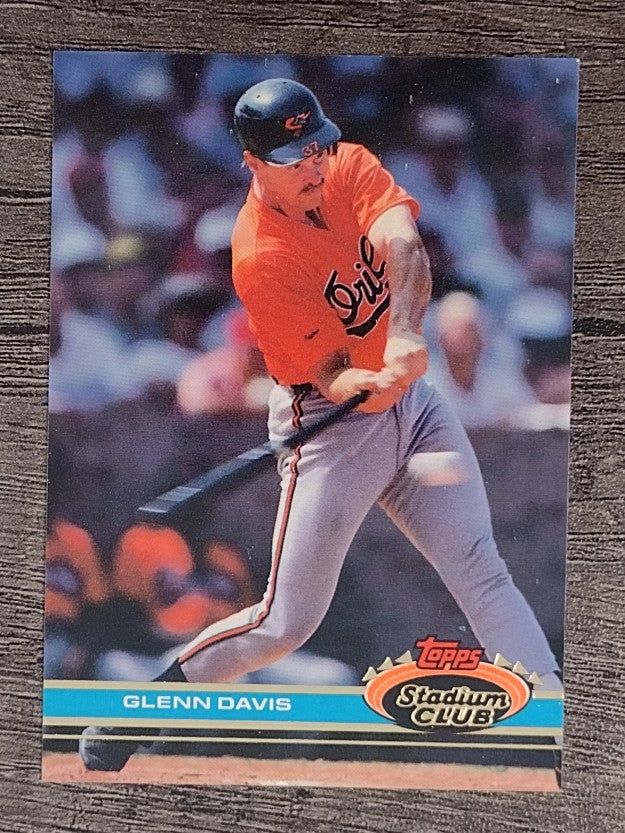 1991 Stadium Club #391 Glenn Davis